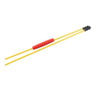 Bike Fashion 2 Split Version Safety Flag One Size Red