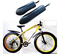 Bike Fender,Bike Mudguard Set 2pcs Bicycle Bike Fender Mudguard Wings Widen Front Rear Mud Guard Fenders For MTB Bikes Cycling Accessories Mud Flaps