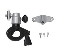 Bike Fixed Mount Clip Bracket for Mini 3 Pro Aluminum Alloy Remote Controller Holder 360 Degree Adjustable Handlebar Mount for Riding Black And Silver