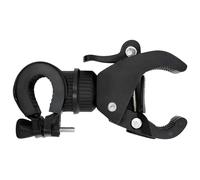 Bike Flashlight Holder, Bike Torch Clamp 360 Degree Rotatable Cycling Light Holder Universal Bicycle Flashlight Bracket for 18mm to 35mm Torch Adjustable Bicycle Lamp Stand Clip