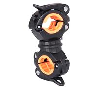Bike Flashlight Mount Handlebar Light Holder Mount Bicycle Mounting Bracket Flashlight Holder Torch Clip 360º-Rotation Bicycle Mounting Bracket