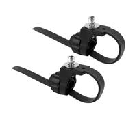 Bike Fork Adapter - Front & Rear Adjustable Ring Clamp | 2-Pack Mountain Bikes Mudguard Frame Accessory for Installation, Cycling Repair, Frame Upgrade, Universal Fit for, Road, Trail, a