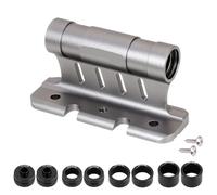 Bike Fork Mount Bicycle Rack Carrier Aluminum Fork Mount Mountain Bike Road Bike Front Fork Quick Install Axle Fork Bracket Fixed Clip Mount Parking Rack(Grey)