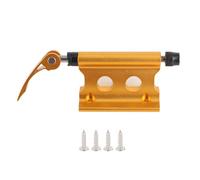 Bike Fork Mount Quick Release Cycle Block, Front Fork Fixed Clip with Aluminum Alloy Construction, Sturdy Luggage Holder Rack for Car Trailer or Indoor Bike Storage (Yellow)