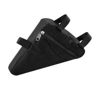 Bike Frame Bag - 27cm Triangle Frame Bag, Visibility Feature | Waterproof Front Handlebar Pouch with Shock Absorption Properties, Strap-On Saddle Pouch for Phone Cash Tools Mini Pump Outdoor Touring