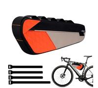 Bike Frame Bag - Compact Bicycle Handlebar Bag | Waterproof Bicycle Phone Pouch | Top Tube Stem Bbag Ideal for Cycling Storage, Easy Access & Outdoor Riding Esentials