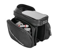 Bike Frame Bag | Touchscreen Phone Storage Organizer | Mountain Bike Bag Frame Pack | for Road Mountain City Commuting Electric Scooter Men Women Outdoor Tools Keys Gloves