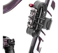 Bike Frame Carrier Utility Strap for Tools and Inner Tubes, Stwap by Delta Cycle - Oversized Strap Design Hold All Bike Tire Tube Sizes up to 29 inches with Integrated Hook & Loop Storage Fasteners