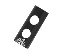 Bike Front Derailleur Shim Derailleur Spacer 4 | Aluminum Alloy, 4-degree Angle Correction, Reduces Chain Noise, Fits Mountain And Folding Bikes, Black Finish