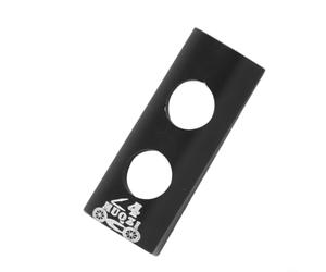 Bike Front Derailleur Shim Derailleur Spacer 4 | Aluminum Alloy, 4-degree Angle Correction, Reduces Chain Noise, Fits Mountain And Folding Bikes, Black Finish