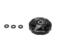 Bike Front Fork Air Cap, Anodic Oxidation Treatment, High Strength Aluminum Alloy, Easy Installation, for Mountain Bike Suspension Fork