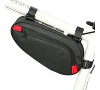 Bike Front Frame for Triangle Storage Bag Bicycle Cycling Tube Po Bike Rear Carrier Bag Bicycle Rear Carrier Frame Panniers Practical Storage Carrying Riding Cycling Panniers with Large