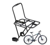 Bike Front Rack - Mountain Bike Universal Bicycle Front Rack | Luggage Touring Carrier Racks | Aluminum Alloy Mountain Road Bike Pannier Rack Stand For Cycling Travel