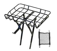 Bike Front Rack - Stable Bracket Cargo Carrier - Luggage Touring Carrier Racks | for Biking Cycling Touring Delivery Travel Suitcase Backpack Grocery Baskets Handbags