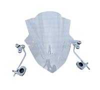 Bike Front Screen Compatible With Ducati For Hypermotard 796 2010 2011 2012 Motorcycle Windshield Windscreens Fairing Parts With Stand Accessories