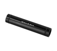 Bike Front Wheel Thru Axle Adapter 20mm to 15mm Compatible with 100mm and 110mm Front Hub, CNC Machined Aluminum Alloy Converter in Black for Road and Mountain Cycling(100x20 to 100x15)