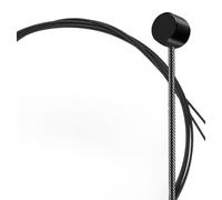 Bike Gear Cable, Brake Cables 1PC Road MTB Inner Wire Line Mountain Bicycle Shifter Shift Derailleur Polish Slick Stainless Steel(SS Rear Brake)(Blk Rear MTB Brake)