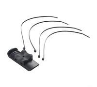 Bike GPS Mount Holder Compatible for Garmin for Oregon for Dakota Etrex 10 20 30 GPSMap 62 62S Series Navigation Device Bracket with Cable Ties for Bicycle Handlebar
