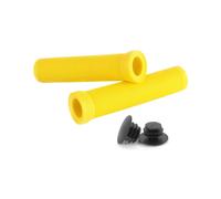 Bike Grips 22mm Road Bicycle Grip Anti-Slip Shock-Absorbing Handlebar Grip Bar End Plug Bike Part Yellow
