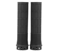 Bike Grips, Anti Skid Single Lock on Riding Bike Grips Aluminum Alloy Bike Handlebar Grips Bike Grip Soft Grip for Mountain, Flat Handlebar Road Bike