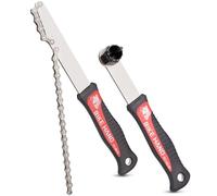 BIKE HAND Chain Whip and Puller Set - Chain Whip & Circlip Tool for Shimano HG Cassette/Freewheel Installation Removal MTB Road Bike 7 8 9 10 11 Speed