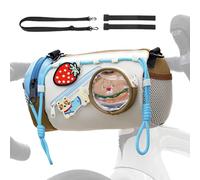 Bike Handlebar Bag | 2L Waterproof Bike Front Bag | Multifunctional Storage Pack Cycling Pouch for Road Mountain Outdoor Travel Men Women