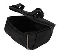 Bike Handlebar Bag, Handlebar Bag Oxford Cloth Front Frame Bag with Reflective Strip Bike Storage Bag for Road Bike Electromobile