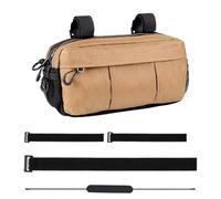 Bike Handlebar Bags - Large Capacity Handlebar Bag | Waterproof Cycling Storage Pack | Front Bikepacking Handlebars Roll Bag | Outdoor Sports Touring Trail Urban Riding Accesories For Road Mountain