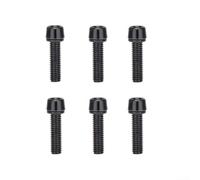 Bike Handlebar Bolts M5 18mm 6pcs Screws for Reliable Performance on Your Bicycle (A)