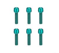 Bike Handlebar Bolts M5 18mm 6pcs Screws for Reliable Performance on Your Bicycle (F)