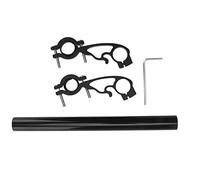 Bike Handlebar Bracket Carbon Tube Multifunctional Bicycle Handlebar Extender Extension Mount for 22.2 31.8mm Handlebar Installation Sturdy Durable Easy to Install