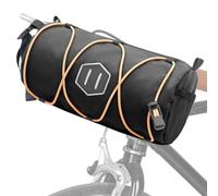 Bike Handlebar Cycling Pack, Mesh Panel with Reflective Strip for easy access to such as keys and smartphones.Designed to maximize efficiency