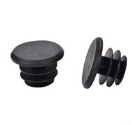 Bike Handlebar End Plugs Black Soft Rubber Push-in Bar End Caps For Mountain Bike Handlebar Grips Bicycle Accessories Stoppers Replacement Parts(2)
