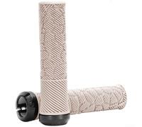 Bike Handlebar Grips with Lock Ring for Secure Fit, Made from TPE and PP5 with Anti Slip for Mountain Biking (Light Pink)