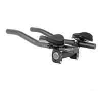 Bike Handlebar Made from Aluminum Alloy with Ergonomic Angles and For AEROdynamic Shape, Adjustable Elbow Pads, Compatible with For AERO and For TT Handlebars
