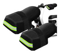 Bike Handlebar Mittens - Waterproof Bicycles Clothing Cover Oxford Handlebar Mittens,Windproof Winter Motorcycle Gloves, Handlebar Cover For Daily