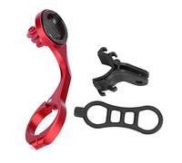 Bike Handlebar Mount Bicycle Computer Holder Aluminum Alloy Durable Lightweight Quick Release Accessory for Bryton CATEYE Action Camera Flashlight AEE 31.8mm Handlebar Black Red (For Bairuiteng