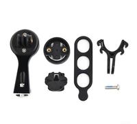 Bike Handlebar Mount For Computer, Aluminum Alloy Stem Extension Bracket, Easy Install, Black, 50G,Easy Installation