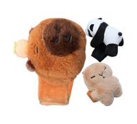 Bike Handlebar Ornament - Adjustable Compact Cycling Panda Doll | Front Frame Animal Figurine | Plush Crystal Velvet Tummy Dolls | Bikes Decoration For Men Women Boys Youth Teens Daughter Family Frien