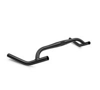 Bike Handlebar PRO Aluminum Alloy Bicycle Handle Bar Big Angle Bend Handlebar Drop Handlebar for Gravel Bikes MTB 22.2 * 31.8mm,430 * 510mm,470 * 600mm,510 * 640mm Black (31.8x510x640mm)