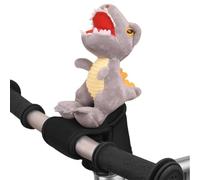 Bike Handlebar Riser Cover With Cartoon Print, Fully Wrapped Stem Protector For Balance Bikes, Soft Pp Cotton Anti-scratch Guard 14.5x10cm(Gray)