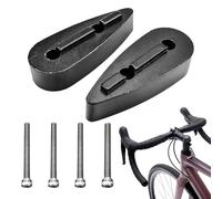 Bike Handlebar Spacers: Bicycle Handlebar Risers, Mountain Bike Spacers Bike Handlebar Risers for Mountain Biking and Hiking, Comfortable