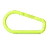 Bike Handlebar Stabiliser Nylon Clamp for Parking Lightweight Nylon Bike Handlebar Lock 6g Portable Handlebar Buckle for Flat Drop Bars Secure Grip Handlebar Clamp Anti-Slip Design (Green For Bend)