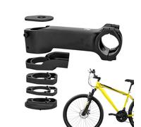 Bike Handlebar Stem - Adjustable 6061 Alloy Build, Precision Engineering, Smooth Angle Control, Vibration Dampening Body, Firm Steering Support | Road Cycling, Racing Setup, Weekend