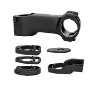 Bike Handlebar Stem - Aluminum Alloy Cycle, Stem 7 Degree Adjustable Design with Internal Cable Routing for Clean Setup Lightweight Cycling Component for Road Mountain Long Distance Racing 1.25 inches
