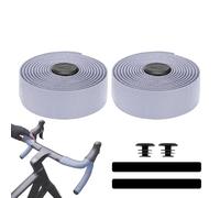 Bike Handlebar Tape,2 Sets Soft Anti-Slip Shock-Absorbing Handle Wraps,Bicycle Handlebar Grip Wrap Buffer Pad | for Comfortable Ride Enhanced Grip Cycling Rainy Days