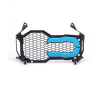 Bike Headlamp Protective Shield For BMW R1250GS For Adventure R1200GS LC For ADV 40 Years Edition Flipable Headlight Protector Head Lights Grille Guard Cover(Blue)