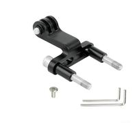 Bike Headlight Mount Bracket Clip for Front Bicycle Flashlight Holder with Aluminum Alloy and Stainless Steel Fastener Compatible with 18 30mm Diameter (A )