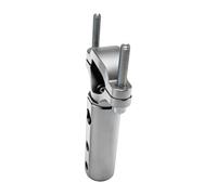 Bike Headlight Mount - Headlight Brackets, Aluminum Alloy Tripod | Rear View Mirror Extension Light Bracket | for Scooter Riding Commuting Touring Street Urban Navigation Daytime