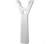 Bike Headset Cup Remover Tool For Fork Crown Race Removal Wrench Compatible With Mtb Road Bicycle Straight And Tapered Steerer Tubes Silver Alloy Steel
